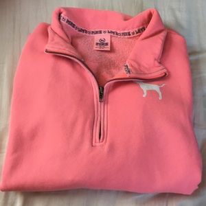 Victoria Secret quarter zip sweatshirt